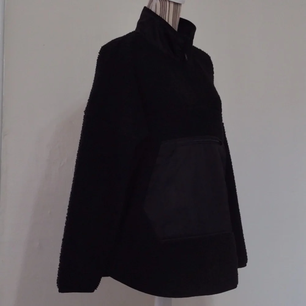 Tuckernuck Sport Black Fleece Cady Quarter Zip Pullover Size M/L SOLD - Picture 13 of 16